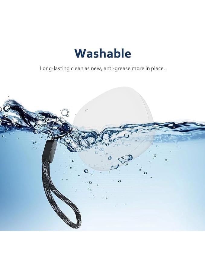 Fekra Silicone Cover Case Compatible with Anker Soundcore R50i, Anker Soundcore P20i/P25i Portable Protective Case Cover With Keychain (Rose) - Image 2